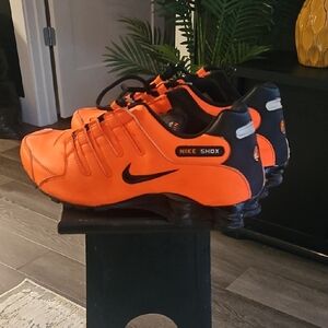 Nike Shox Bright Orange Sneakers